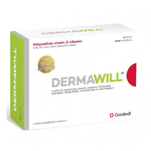 Dermawill étrendkiegészítő kapszula Goodwill - 60x