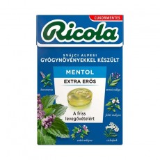 Ricola cukormentes cukorka...