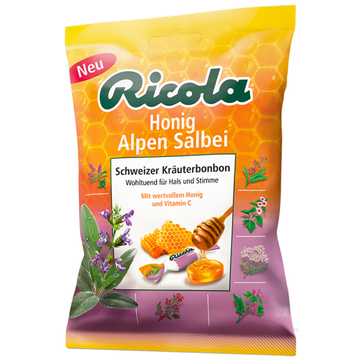 Ricola Mézes zsályás cukorka