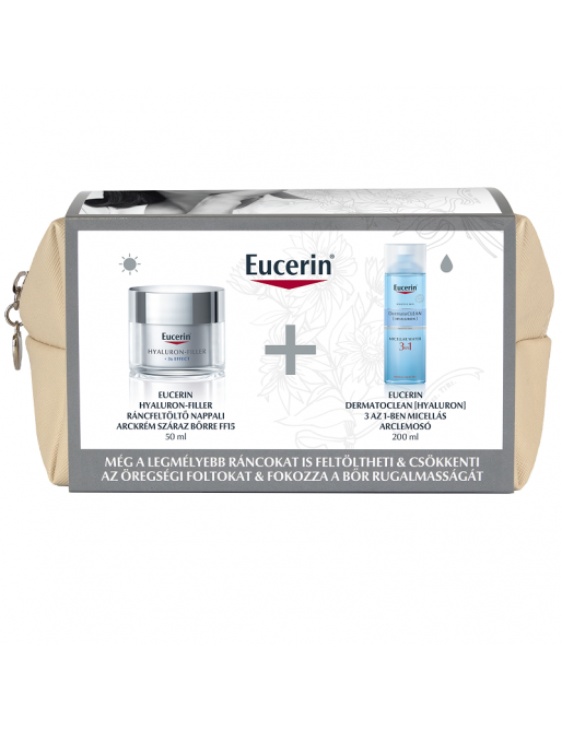 EUCERIN Hyaluron-Filler nappali ajándékcsomag száraz bőrre 200+50 ml