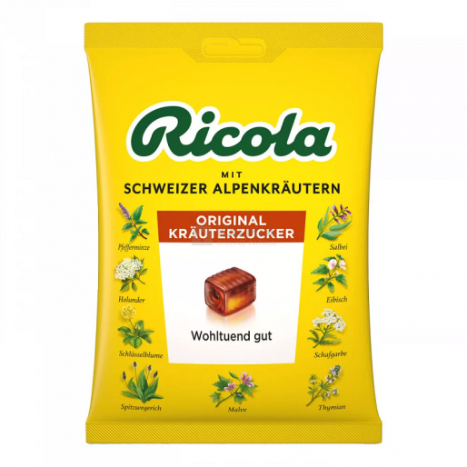 Ricola Original Herb gyógynövényes cukorka - 75g