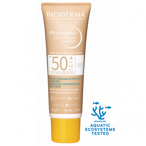 Bioderma Photoderm COVER Touch MINERAL SPF50+ nagyon világos