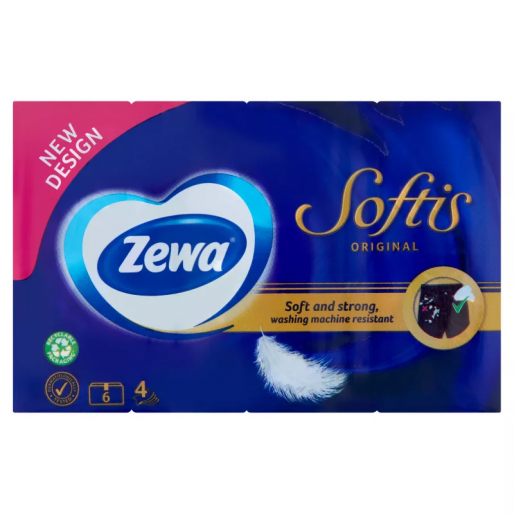 Papírzsebkendő Zewa Softis normal