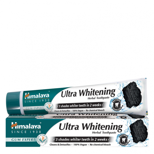 Himalaya Ultra Whitening faszenes fogfehérítő gyógynövényes fogkrém