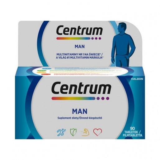 Centrum A-tól-Z-ig Férfiaknak filmtabletta - 90x