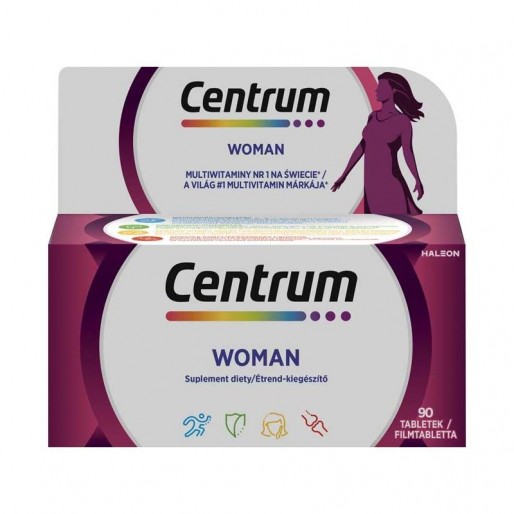Centrum A-tól-Z-ig Nőknek filmtabletta - 90x