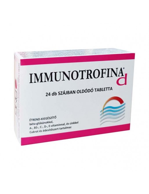 Immunotrofina D szájban oldódó tabletta