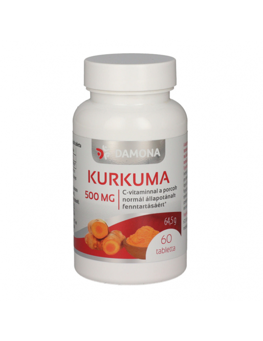 Damona Kurkuma 500 mg tabletta - Lejárat közeli 2025.02.28.