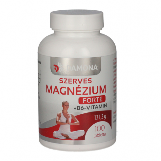 Damona Szerves Magnézium B6 Forte tabletta - 100x