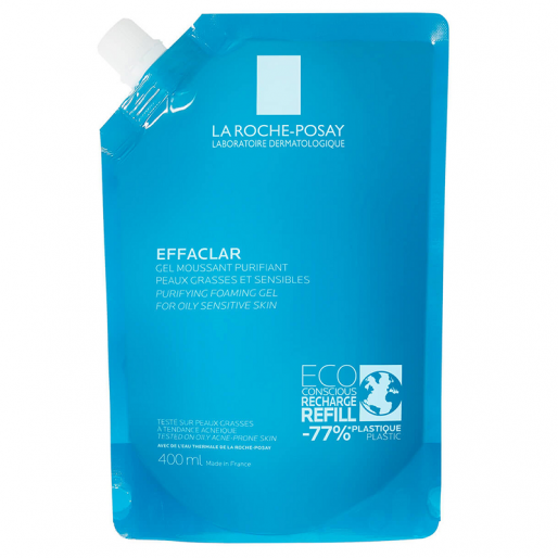 La Roche-Posay Effaclar arctisztító habzó gél Utántöltő