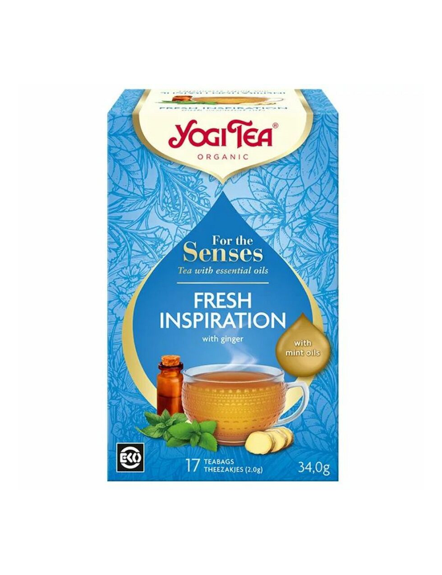 Yogi Tea Bio Tea Az rz keknek Friss Inspir ci Prevenci Patika