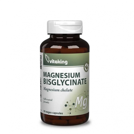 Vitaking Magnézium-bliszglicinát kapszula - 80x