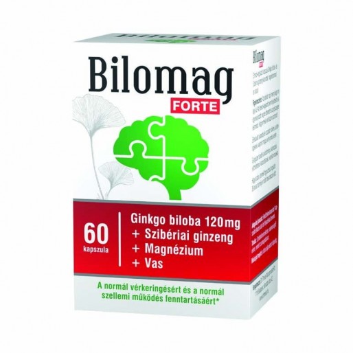Bilomag FORTE Ginkgo 120mg kapszula - 60x