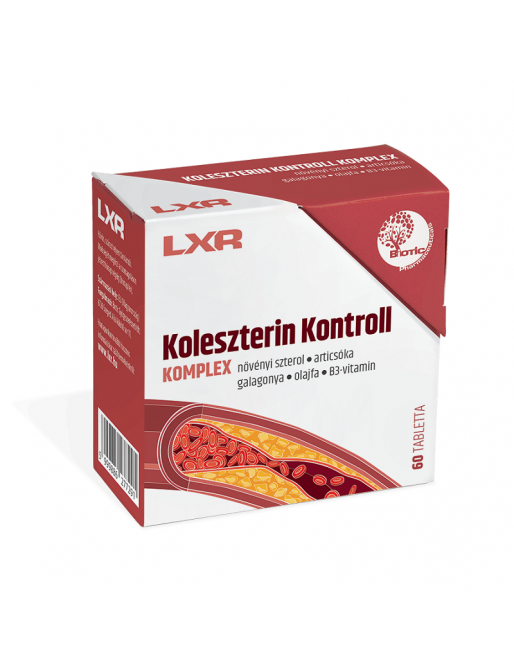 LXR Koleszterin Kontroll komplex tabletta