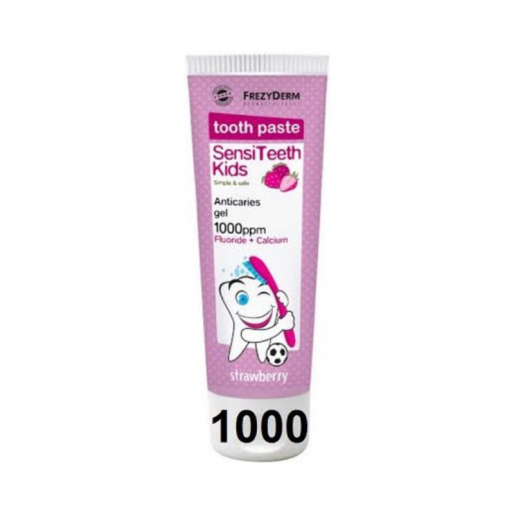 FrezyDerm SensiTeeth Kids 1000ppm gyerek fogkrém