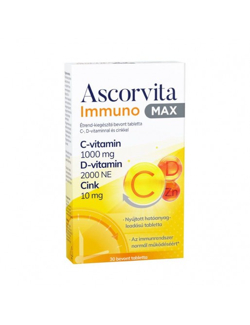 Ascorvita Immuno MAX bevont tabletta