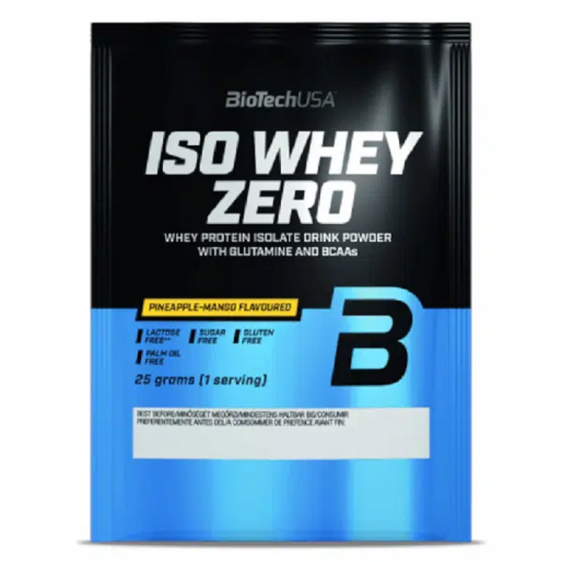 BioTechUsa IsoWhey Zero Lactose Free Ananász-mangó