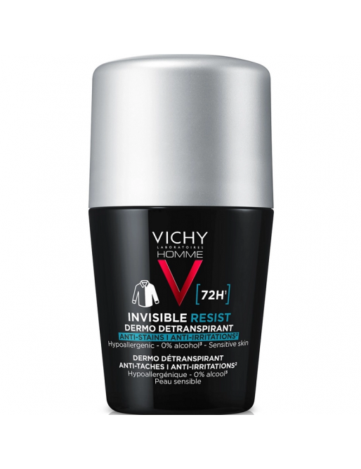 Vichy Homme deo golyós Invisible Resist