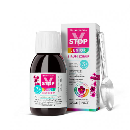 Fytofontana ViroStop Junior szirup - 100ml - Lejárat közeli: 2026.07.23.