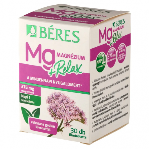 Béres Magnézium + Relax filmtabletta