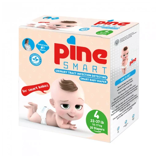 PineSmart OKOS pelenka 4Maxi 10-17kg-ig