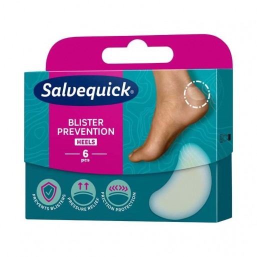 Salvequick hólyag és horzsolás sebtapasz sarokra