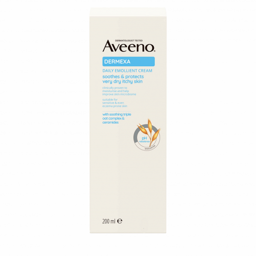 Aveeno Dermexa testápoló krém bőrpuhító illatmentes