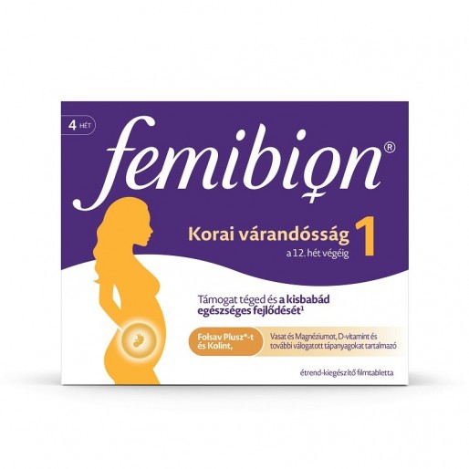 Femibion 1 Korai Várandósság Filmtabletta