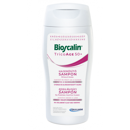 Bioscalin TricoAge 50+ sampon hajerősítő