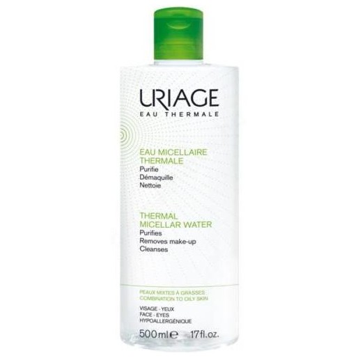 Uriage L'EAU Micellaire arclemosó micellás zsíros/kombinált bőrre