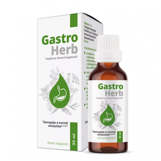 GastroHerb étrendkiegészítő folyadék