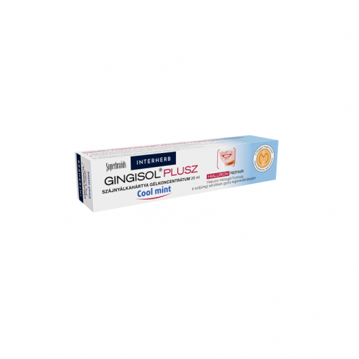 Interherb Gingisol Plusz Szájnyálkahártya gél Cool Mint - 20ml
