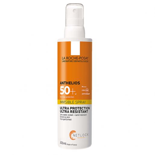 Anthelios Invisible napvédő spray SPF50