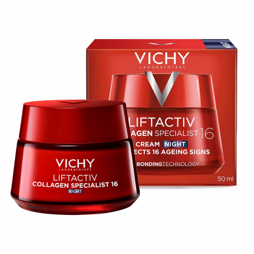 Vichy Liftactiv Collagen Specialist 16 éjszakai arckrém