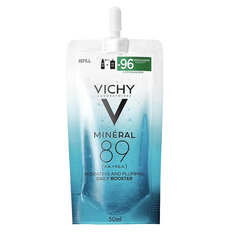 VICHY Minéral 89 Napi Booster szérum Poliglutaminsavval utántöltő