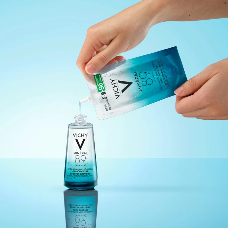 VICHY Minéral 89 Napi Booster szérum Poliglutaminsavval utántöltő