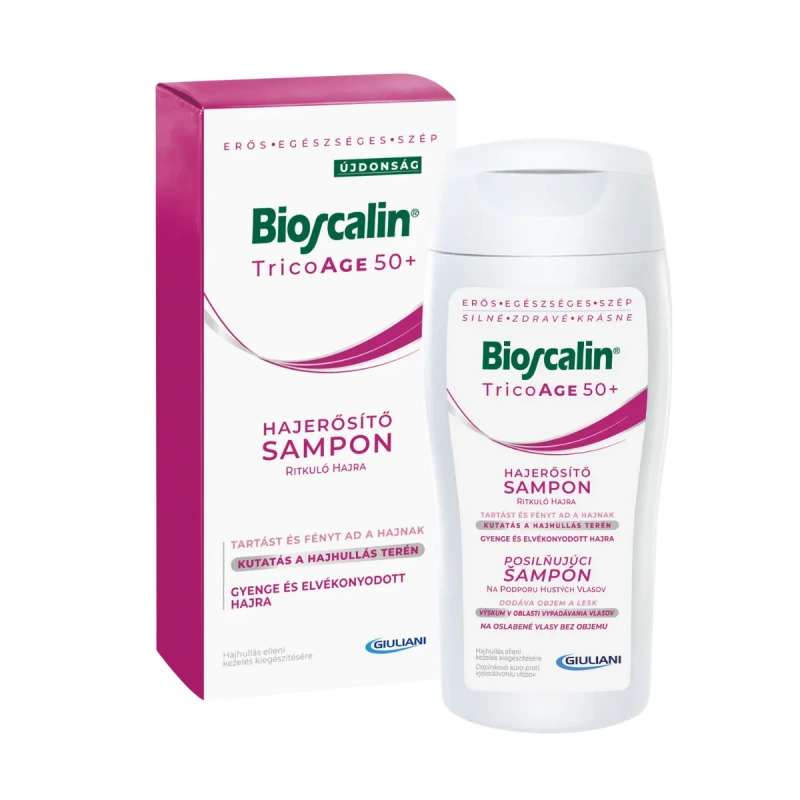 Bioscalin TricoAge 50+ sampon hajerősítő