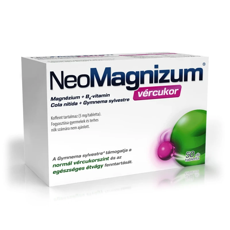 NeoMagnizum Vércukor tabletta