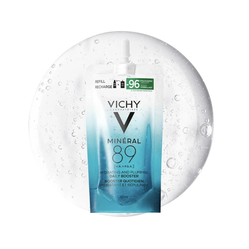 VICHY Minéral 89 Napi Booster szérum Poliglutaminsavval utántöltő