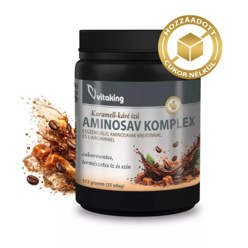 Vitaking Aminosav komplex (karamell-kávé)