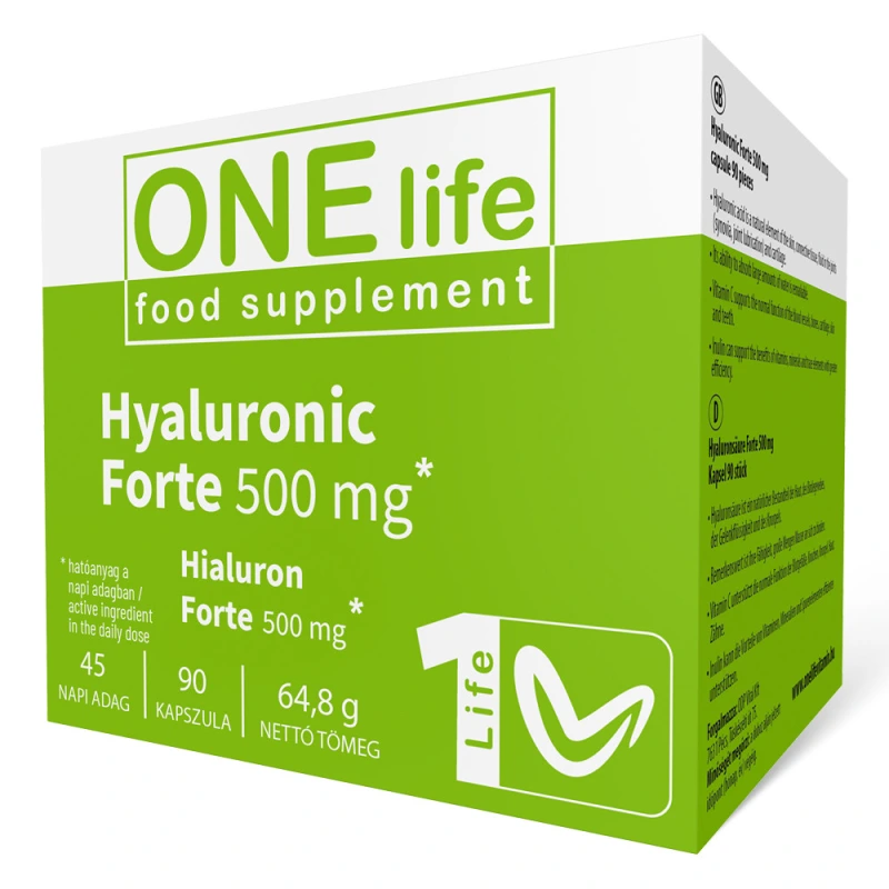 ONE LIFE Hialuron Forte 500 mg