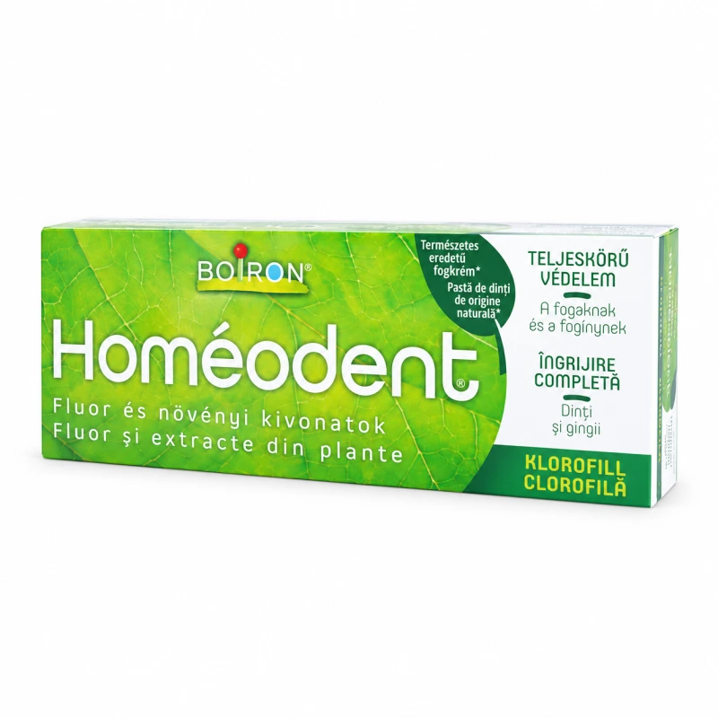 Homeodent homeopátiás fogkrém klorofiles
