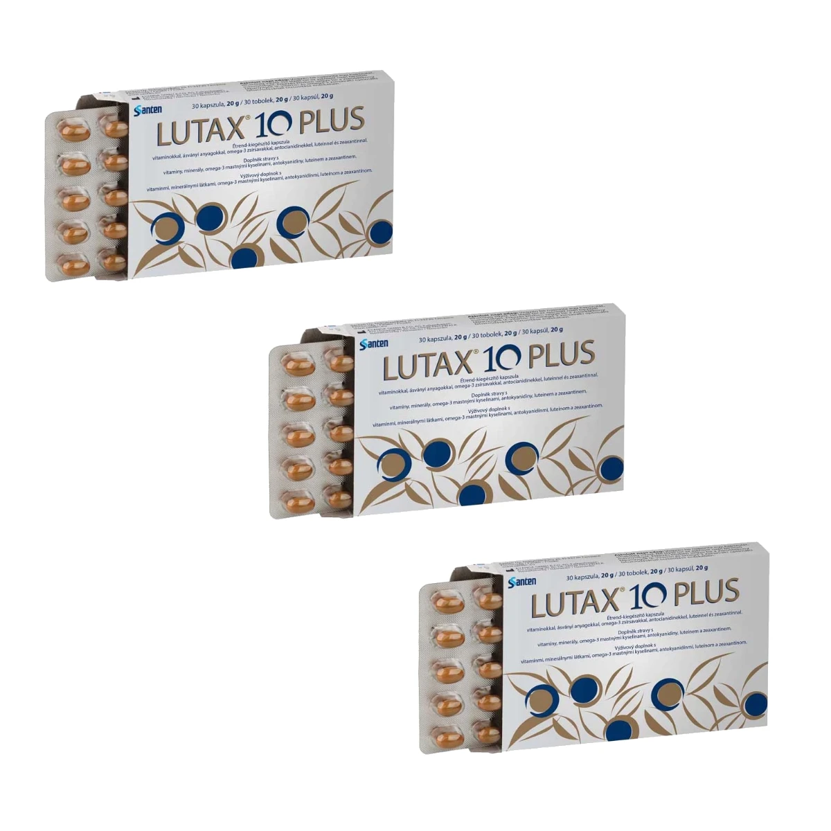 Lutax 10 Plus kapszula csomag 3 darab