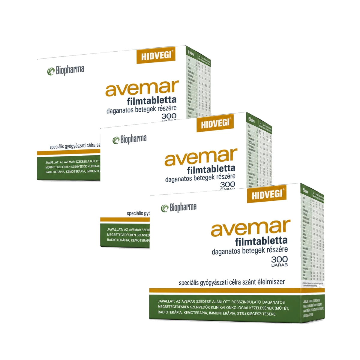 Avemar Filmtabletta csomag 3 doboz (3x300db)