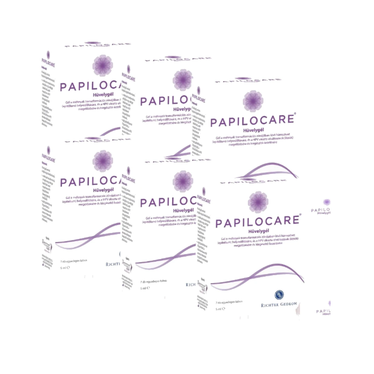 Papilocare hüvelygél csomag 6 doboz