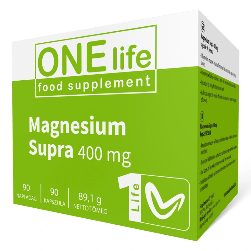 ONE LIFE Magnézium Supra 400 mg