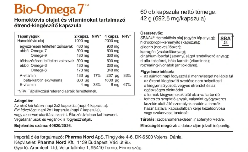 Bio-Omega 7 kapszula