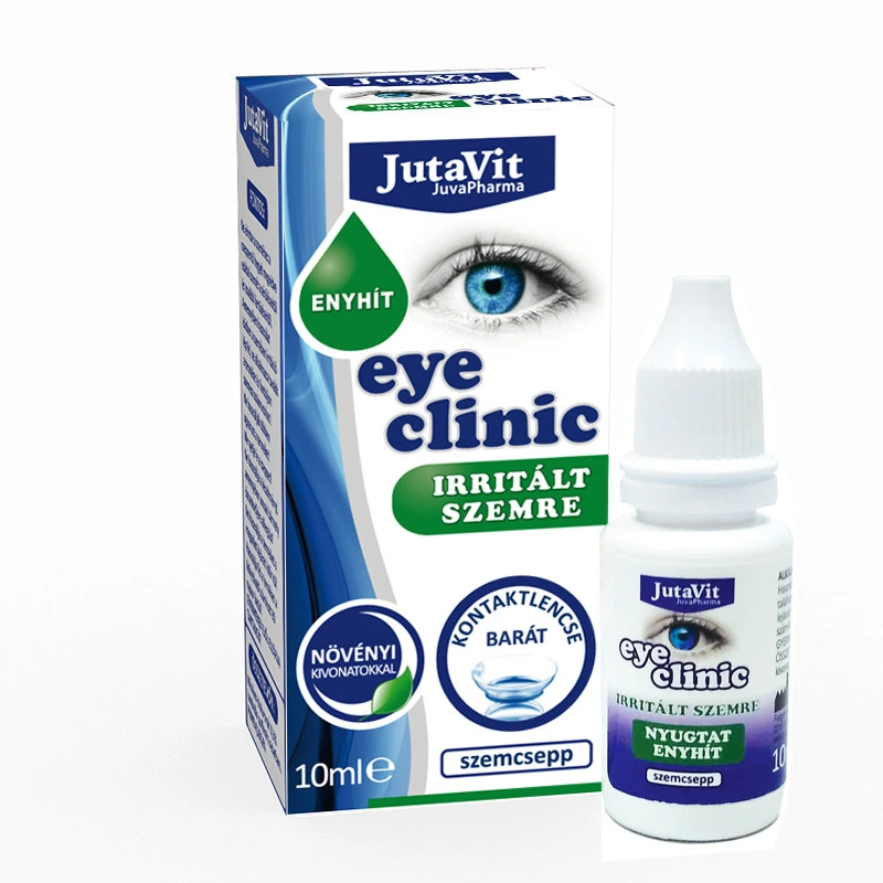 Jutavit Eye Clinic szemcsepp irritált szemre