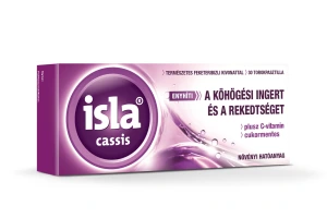 Isla Cassis Plus C-vitamin Torokpasztilla AlpenPharma