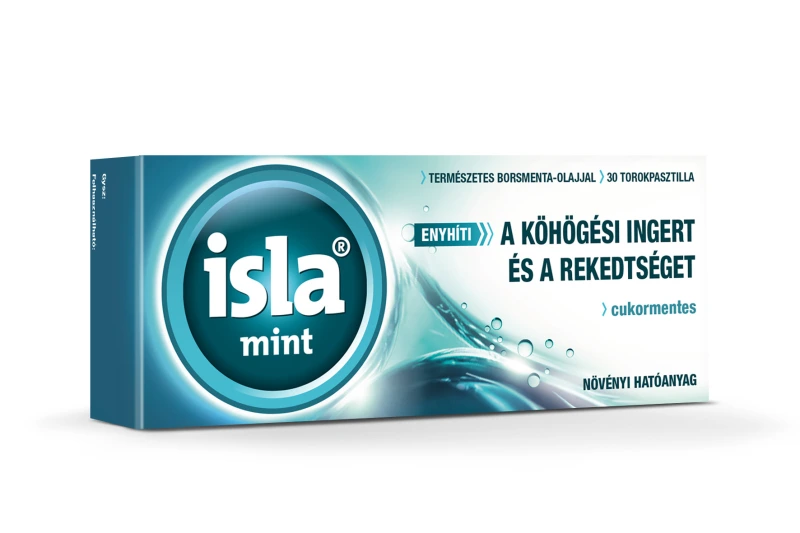 Isla Mint Torokpasztilla AlpenPharma